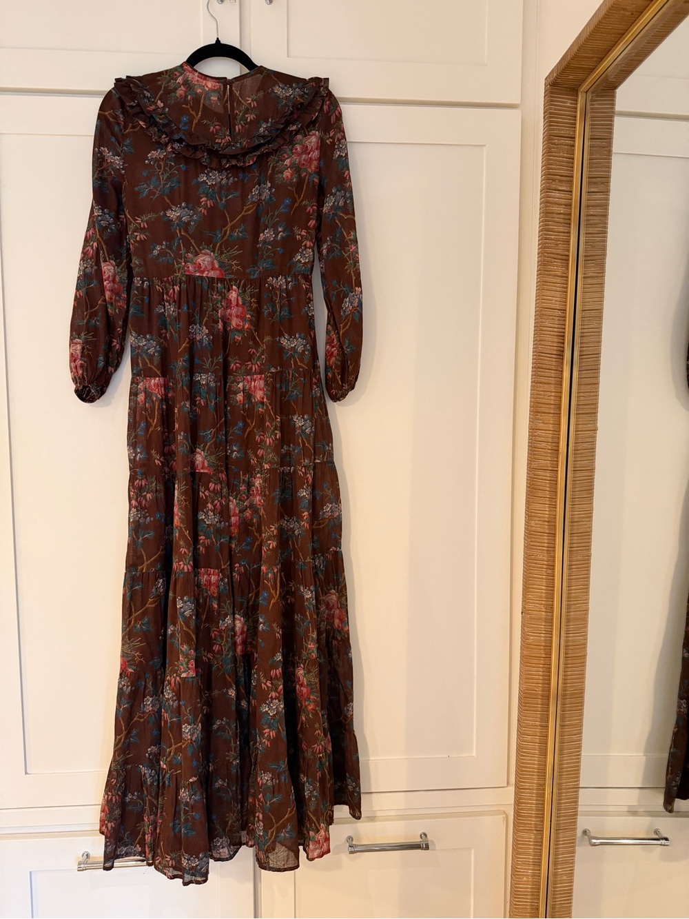 Dôen Aster Dress Bordeaux Winter Floral XS - Picture 13 of 17